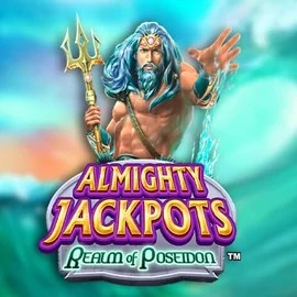 Almighty Jackpots – Realm of Poseidon logo by Novomatic at Winorama Casino