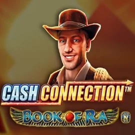 Cash Connection Book Of Ra logo by Novomatic at Winorama Casino