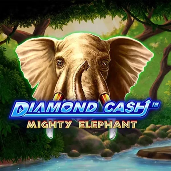 Slots logo of Diamond Cash Mighty Elephant from Greentube at Winorama Casino