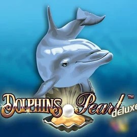 Dolphins Pearl Deluxe slot logo by Novomatic at Winorama Casino