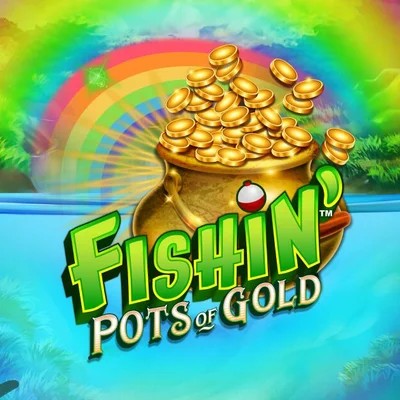 Fishin Pots Of Gold logo by Gameburger Studios at Winorama Casino