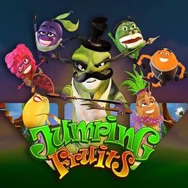 Jumping Fruits logo by Wazdan at Winorama Casino