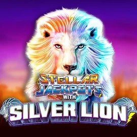 Stellar Jackpots with Silver Lion logo – Jackpots by Lightning Box Game at Winorama Casino